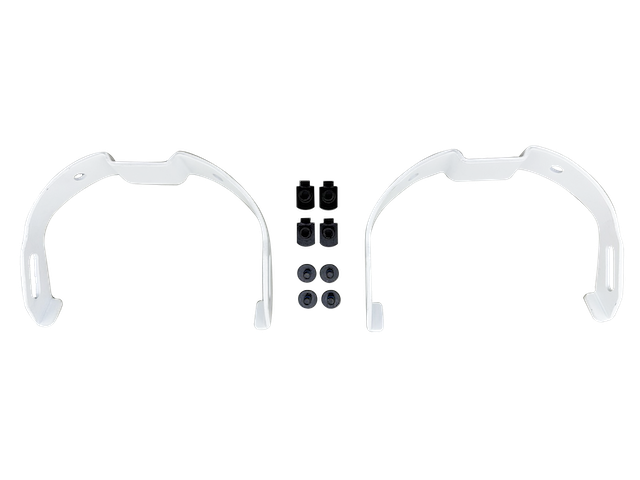 REPLACEMENT ALUMINUM HEELCAP SET (2 Heelcaps + Screws Set) F24