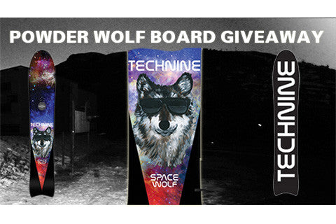 Powder Wolf Snowboard Giveaway