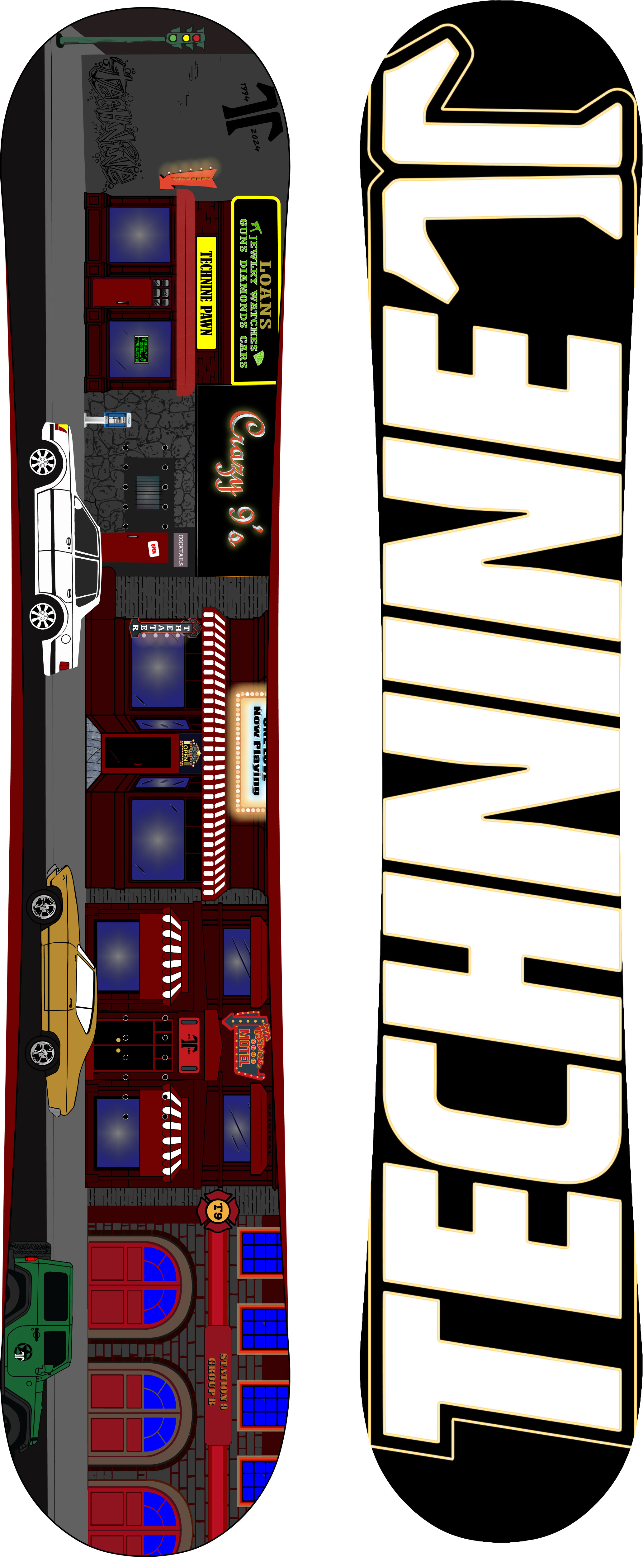 F24 T9 SNOWBOARD STREET COMBO CAMBER – Technine