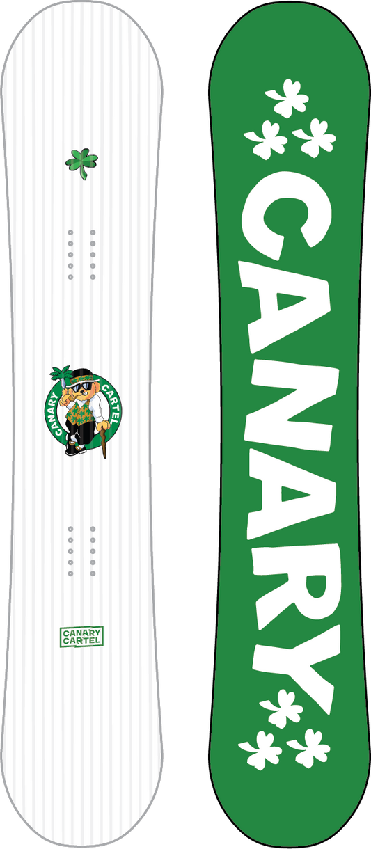 TNT ODK SNOWBOARD - CLUTCH 2.0 - WHITE/GREEN